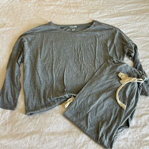 Eberjey Gisele Slouchy Set in Blue Shadow